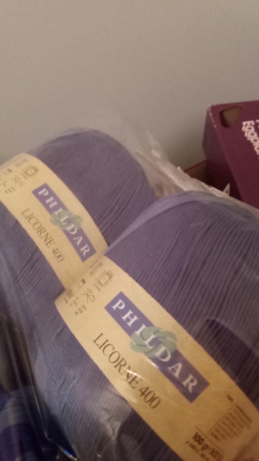 Av 4pe de coton Phildar de 50gr bleu  nouvelles, Hobby en Vrije tijd, Ophalen of Verzenden, Nieuw, Breien of Haken, Naald
