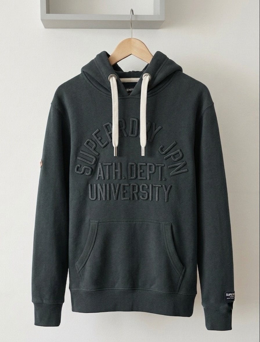 Superdry hoodie voor heren, maat M, Ophalen of Verzenden, Zo goed als nieuw, Groen