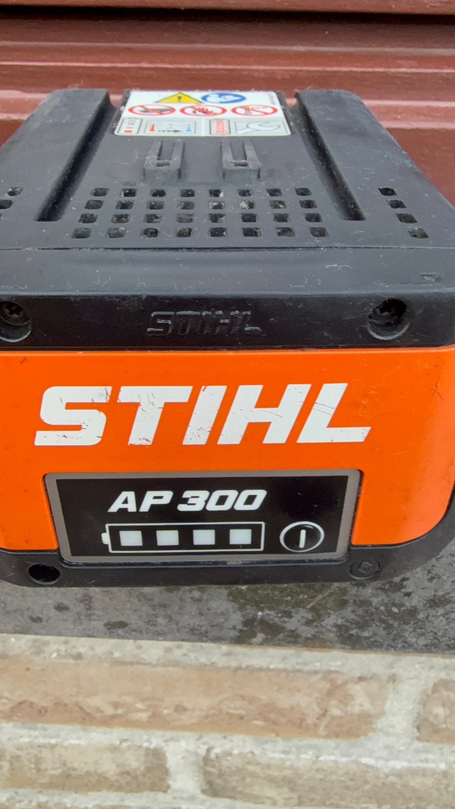 Accu Stihl AP300, Ophalen of Verzenden, Zo goed als nieuw, Accu