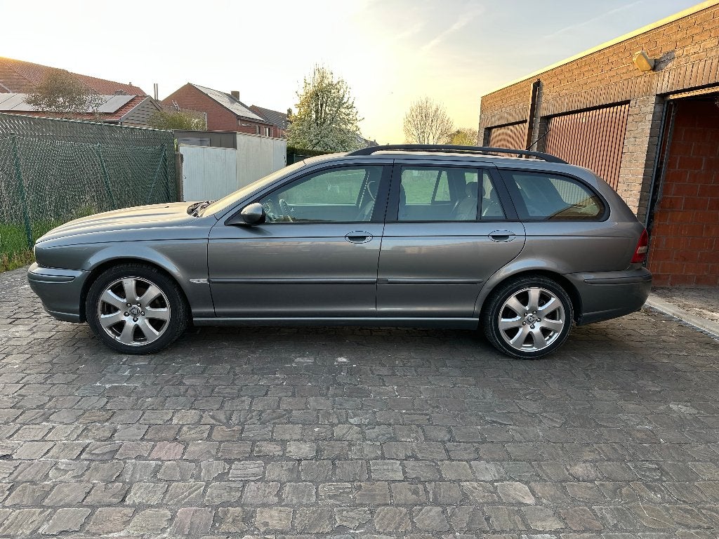 Jaguar X-Type Estate Sport 2.0D (2006) Airco | Gekeurd v.v., Autos, Jaguar, Particulier, Type X, Barres de toit, Diesel, Euro 4
