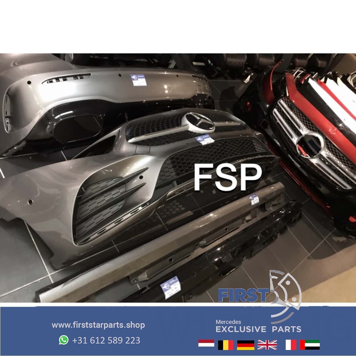 W177 A35 AMG PAKKET ORIGINEEL MERCEDES A klasse 2020 GRIJS, Auto-onderdelen, Gebruikt, -, Ophalen of Verzenden, Bumper