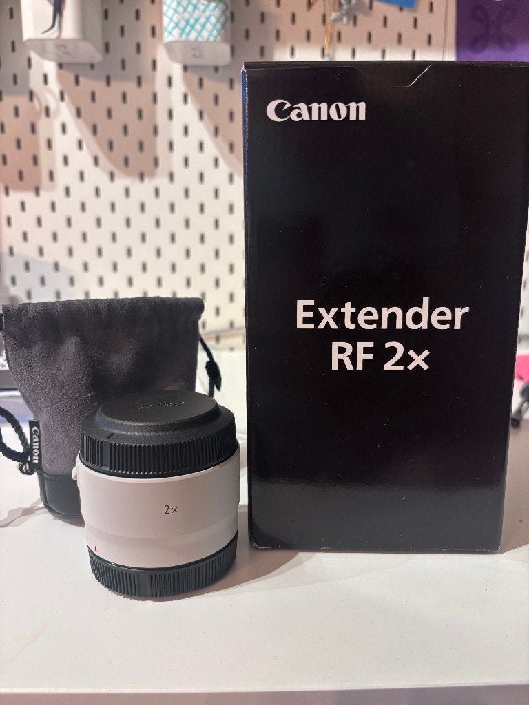 Canon RF 2x Extender, TV, Hi-fi & Vidéo, Autofocus, Téléobjectif, Canon RF, Comme neuf