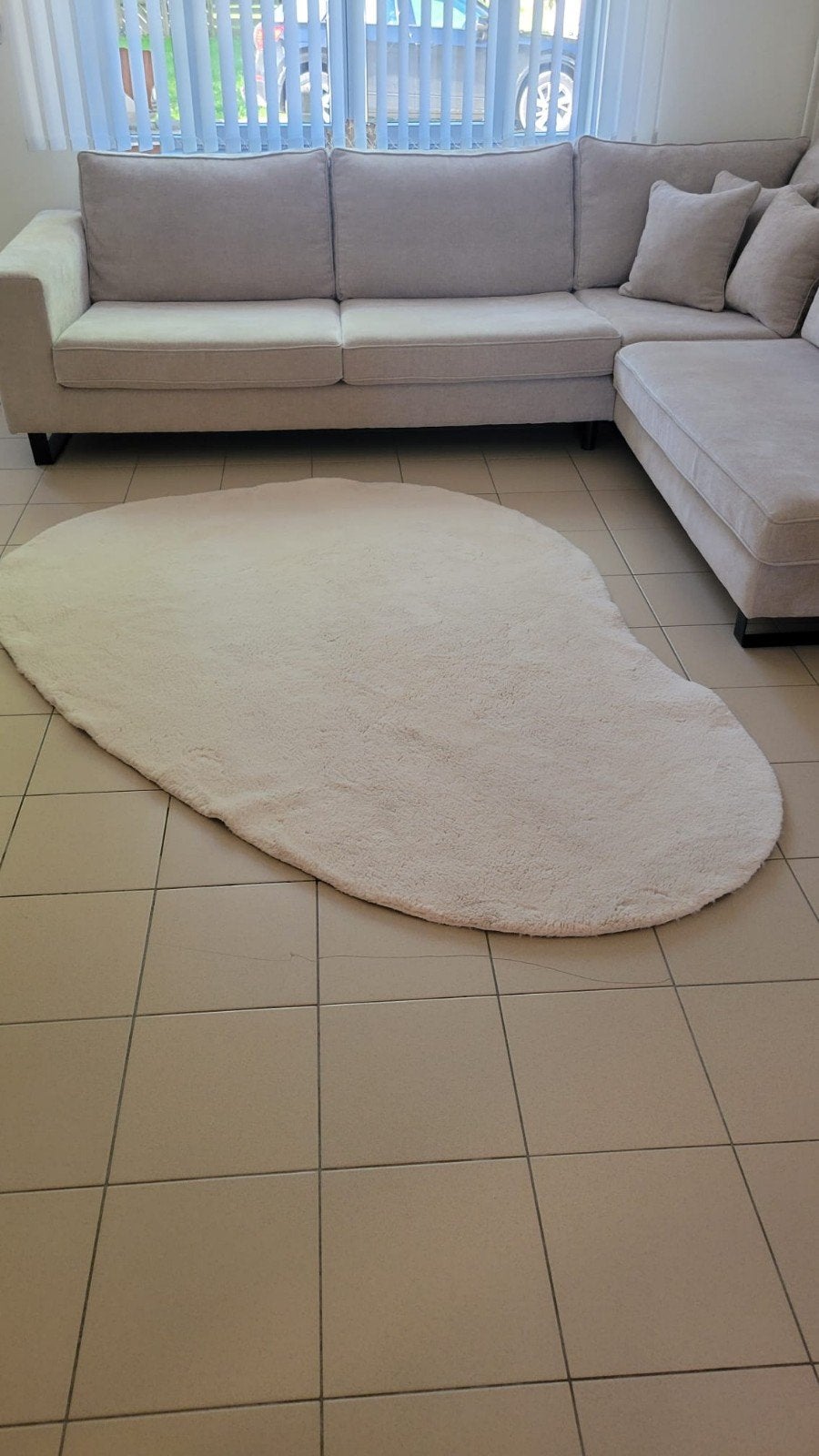 Tapis asymétrique  (2), Maison & Meubles, Enlèvement