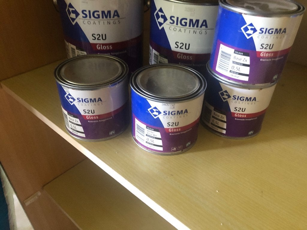 7 litres de Sigma S2u gloss, Enlèvement, Neuf