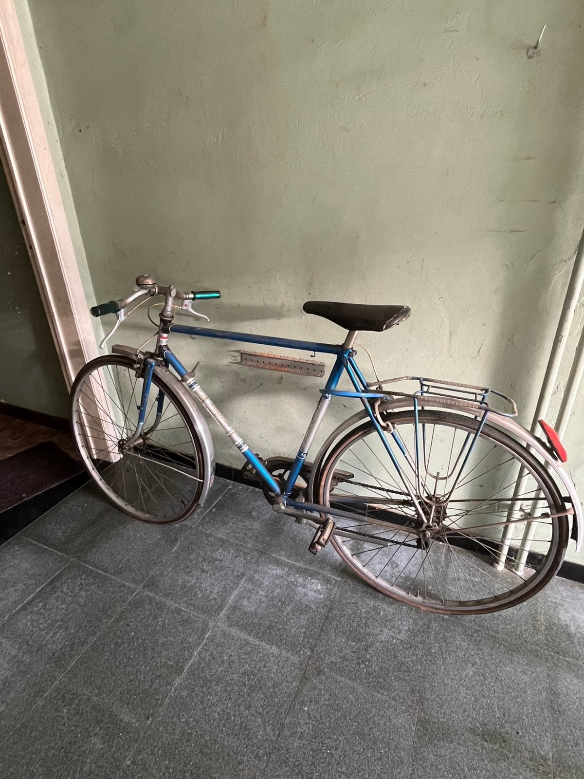 Oude fiets, Ophalen, Gebruikt