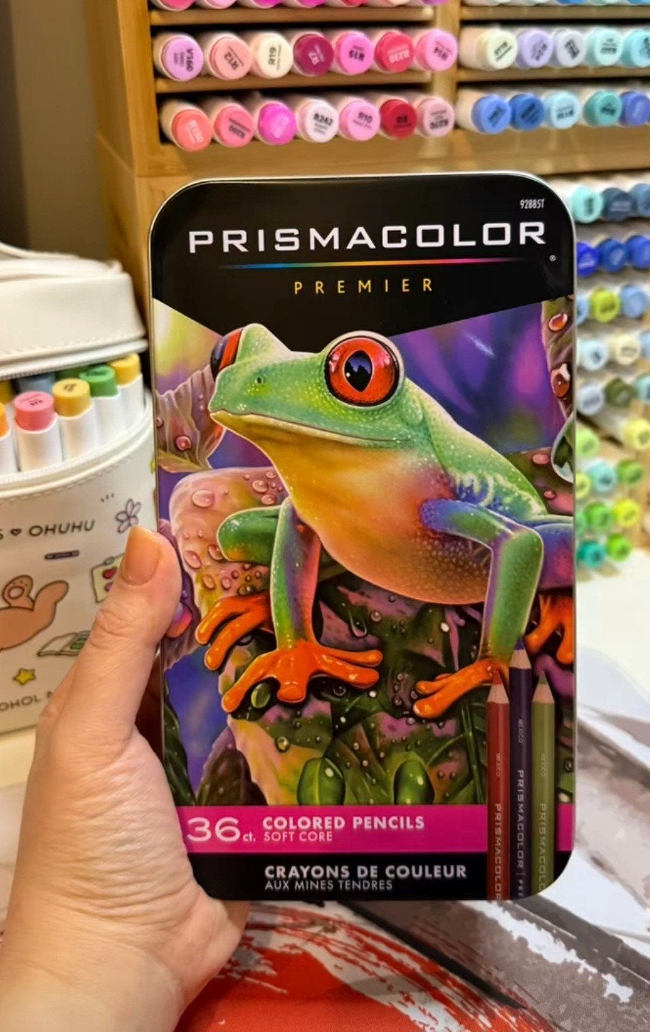 Prismacolor premier 36, Ophalen