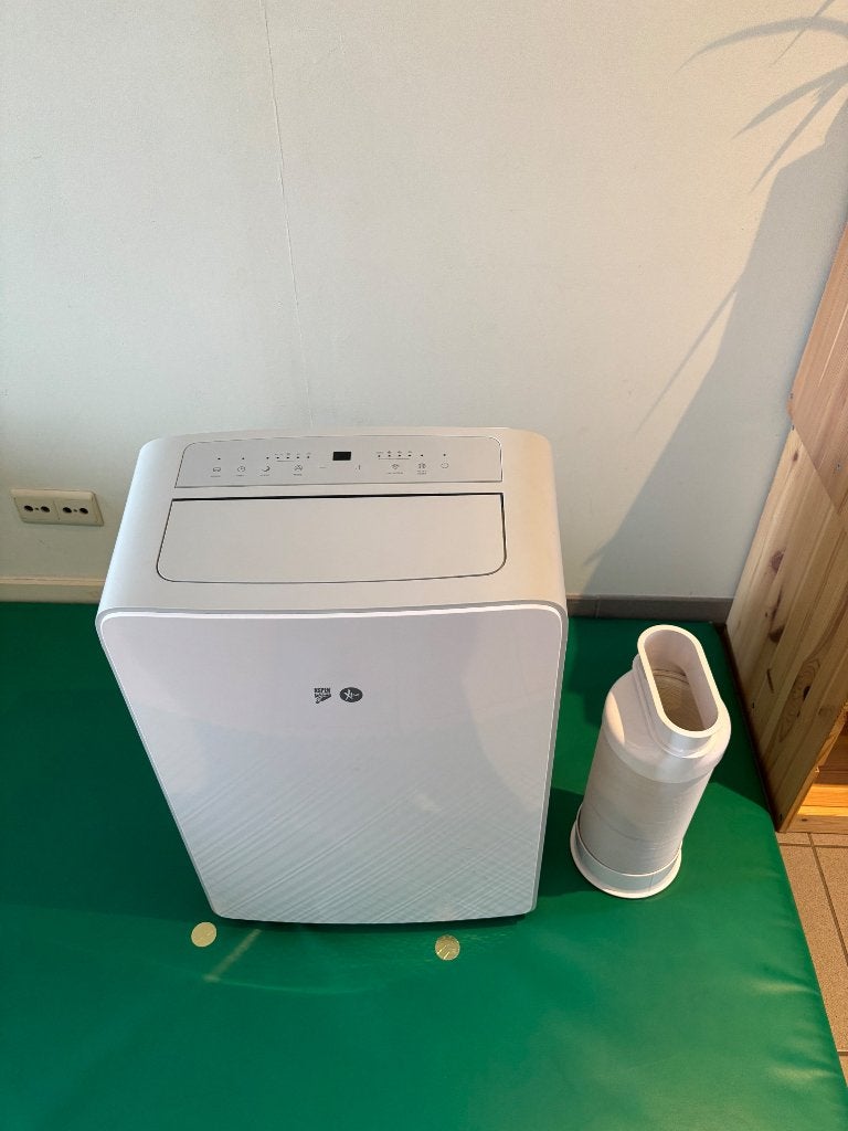 Mobiele airco aspen pumps xtra ax3007/1 (enkel koelen), Elektronische apparatuur, Airco's, Ophalen, Gebruikt, Minder dan 60 m³