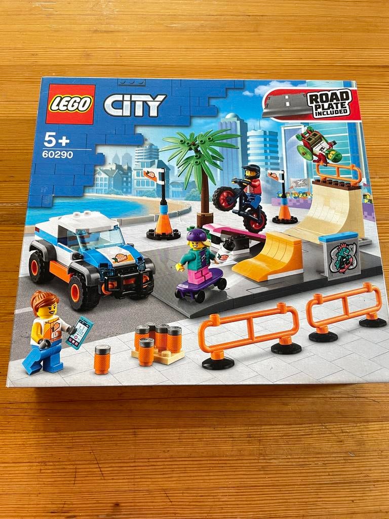 Lego city 60290 skateboarden nieuw, Ophalen, Zo goed als nieuw, Lego