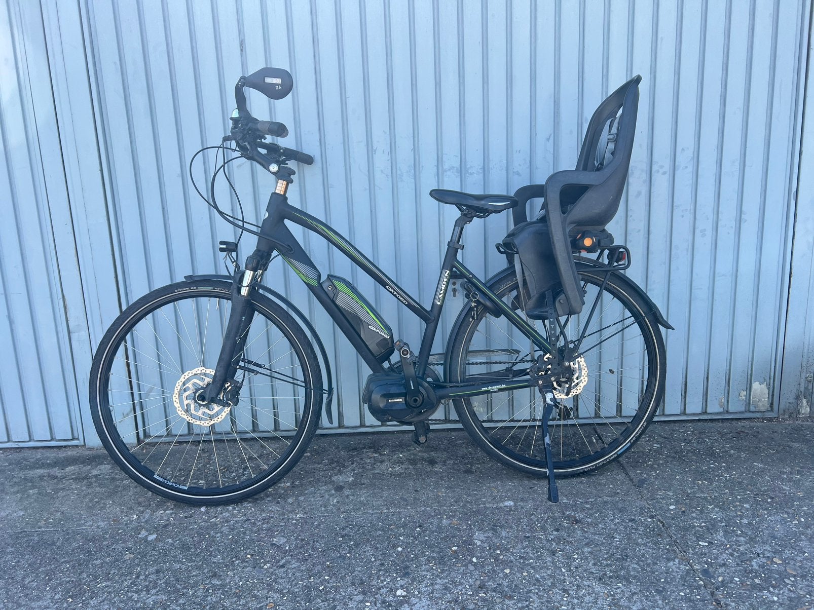 Elektrische fiets oxford met shimano middenmotor, Ophalen, Zo goed als nieuw