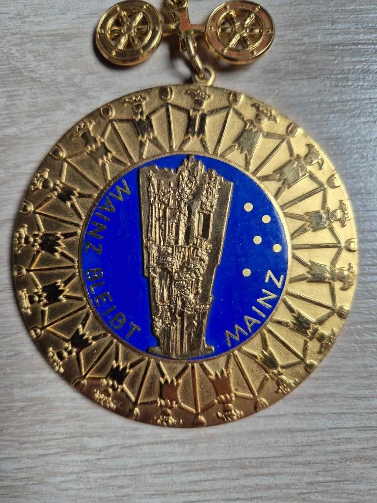 Carnaval medaille Mainz bleibt Mainz, Ophalen of Verzenden