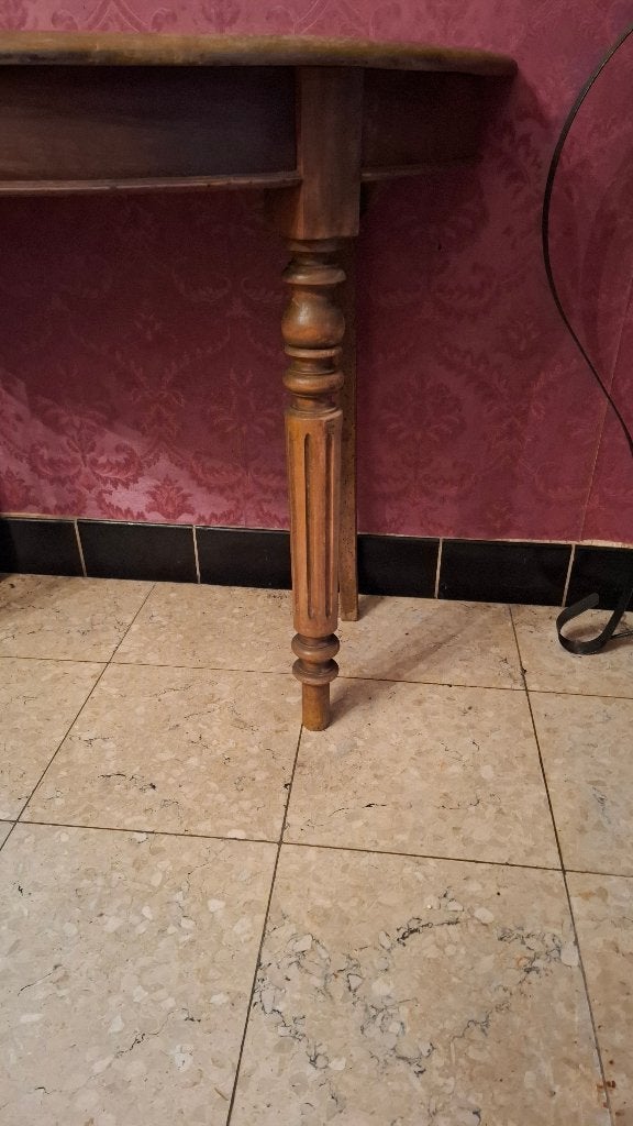 Meuble table, Ancien, Enlèvement, Utilisé, 75 cm ou plus