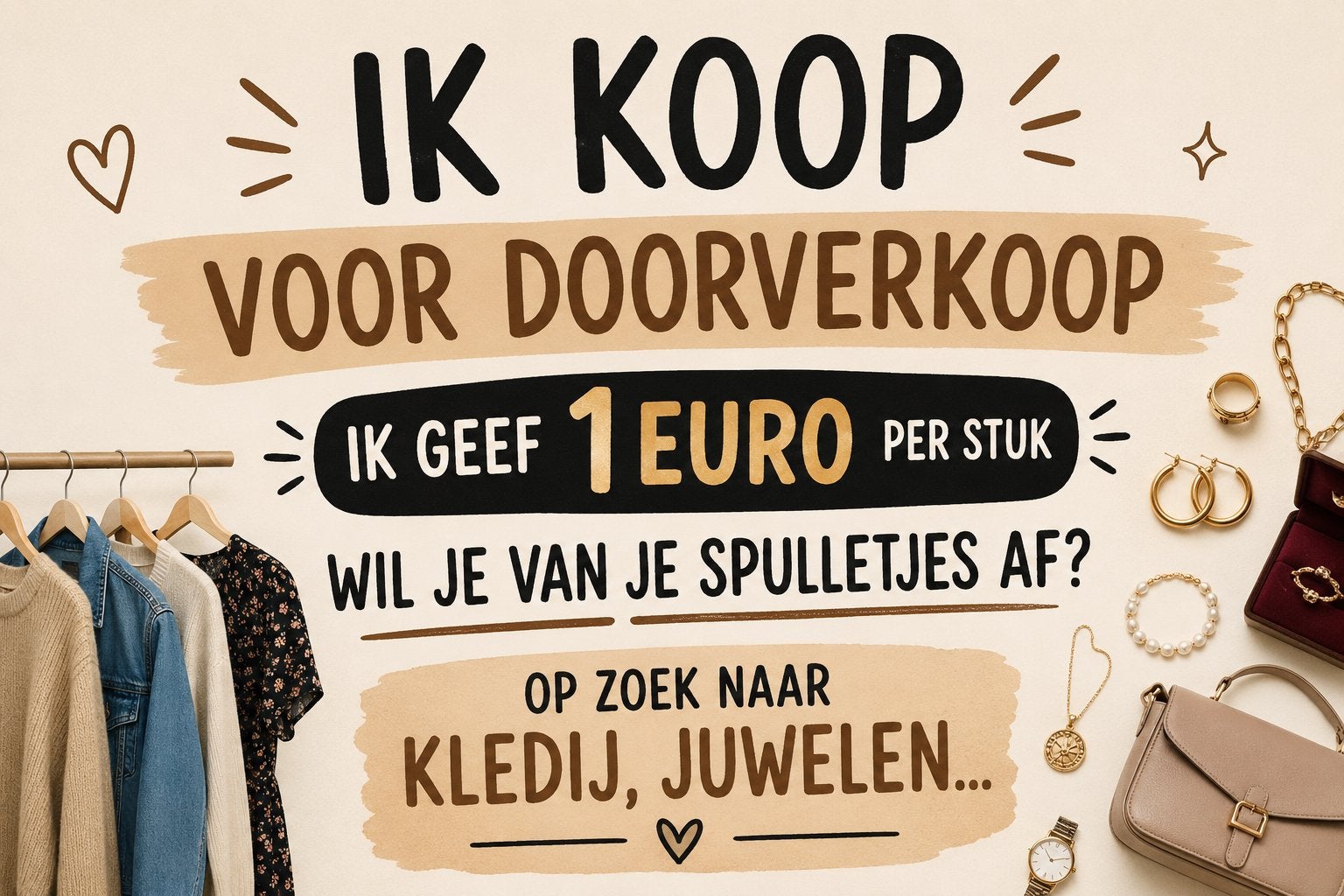 Ik koop voor doorverkoop!, Ophalen