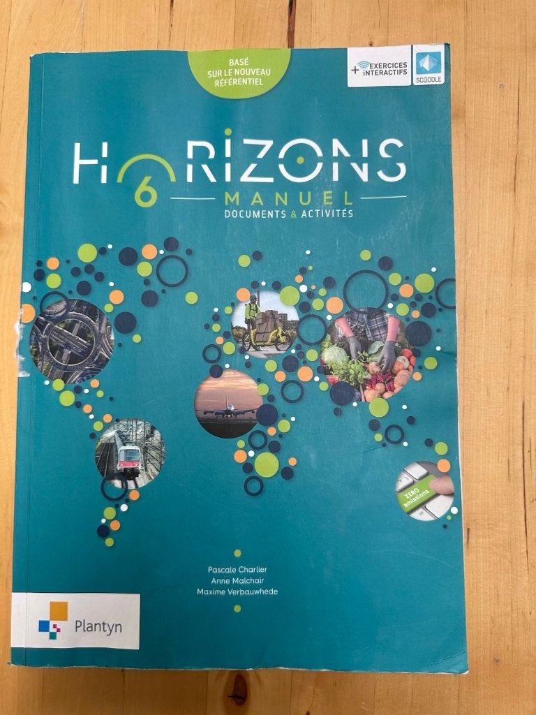 Horizons 6 manuel, Enlèvement, Utilisé, Secondaire, Géographie