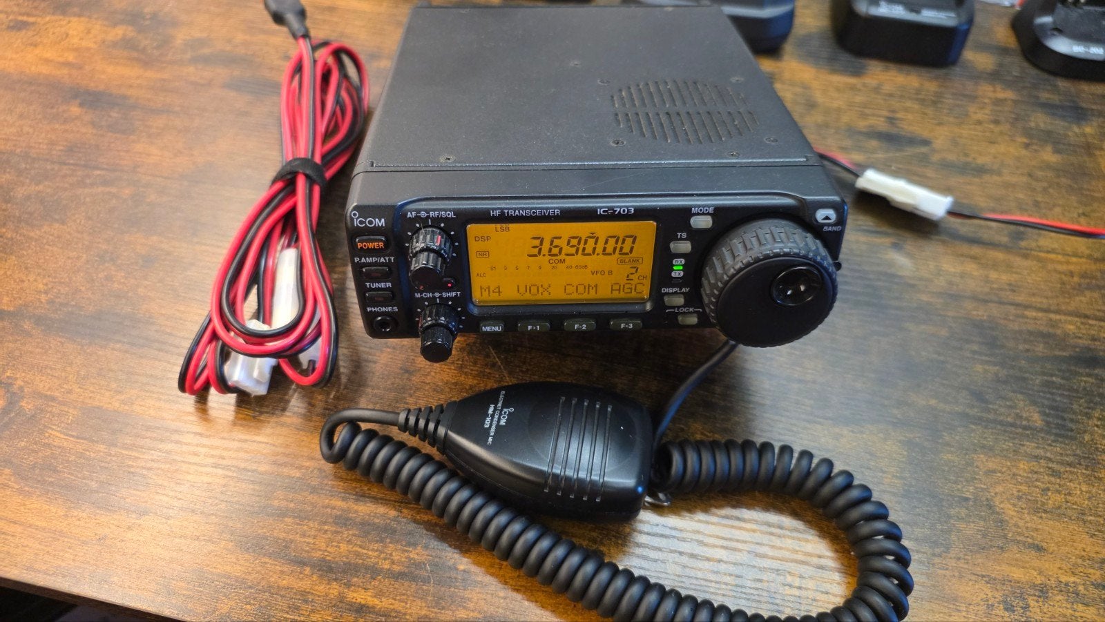 Icom IC-703 HF QRP DSP ATU, Telecommunicatie, Zenders en Ontvangers, Ophalen of Verzenden, Gebruikt, Zender en Ontvanger