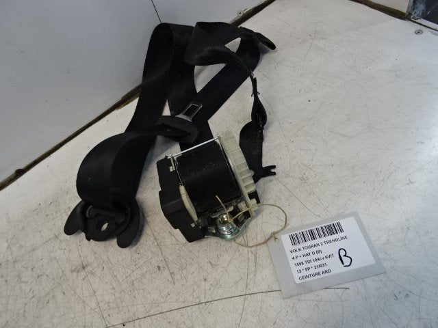 CEINTURE DE SECURITE ARRIERE DROITE Touran (1T1 / T2), Utilisé, Volkswagen