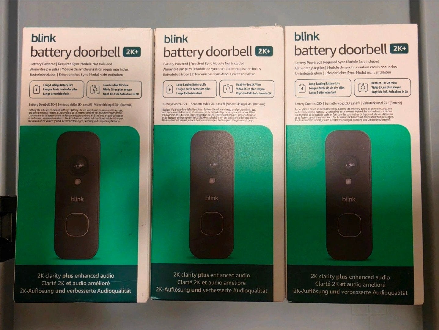 blink battery doorbell 2k+, TV, Hi-fi & Vidéo, Enlèvement ou Envoi, Neuf, Caméra extérieure