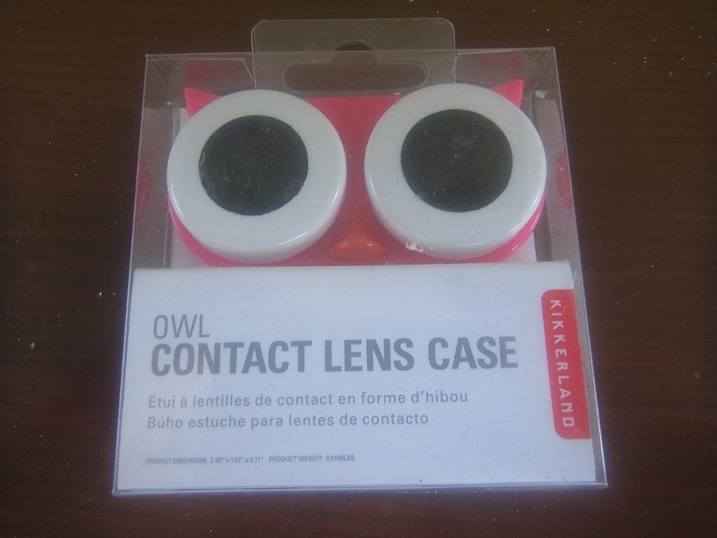 contactlensendoos uil, Hobby en Vrije tijd, Overige Hobby en Vrije tijd, Ophalen of Verzenden, Nieuw