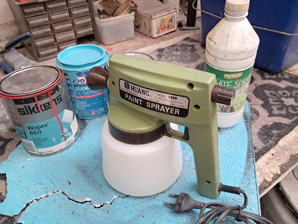 Paint spuitpistool, Ophalen, Verfspuit of Verfpomp