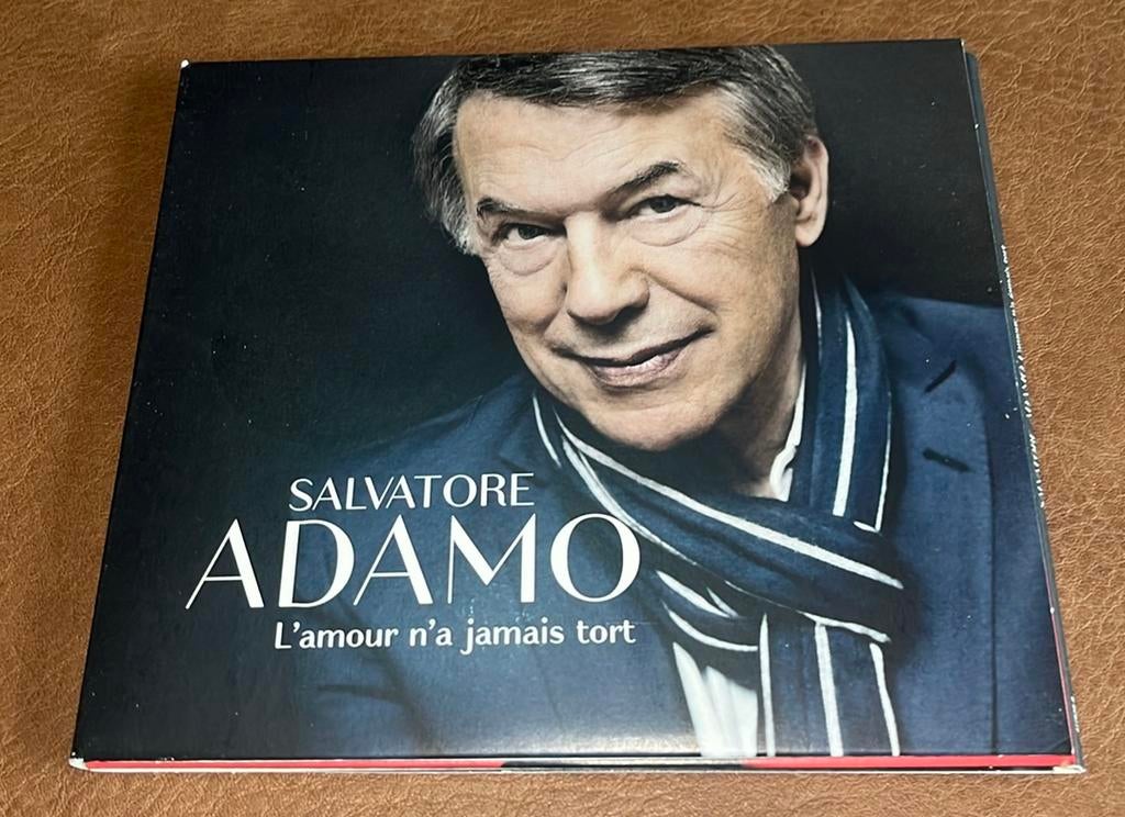 Salvatore Adamo ‎– L'Amour N'A Jamais Tort - CD - Slipcase, Enlèvement ou Envoi, Comme neuf