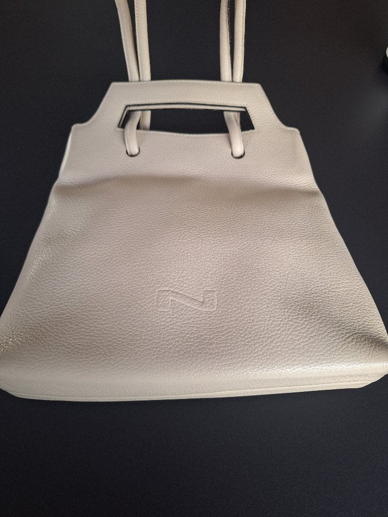 Handtas Nathan Baume, Ophalen of Verzenden, Zo goed als nieuw, Beige, Handtas