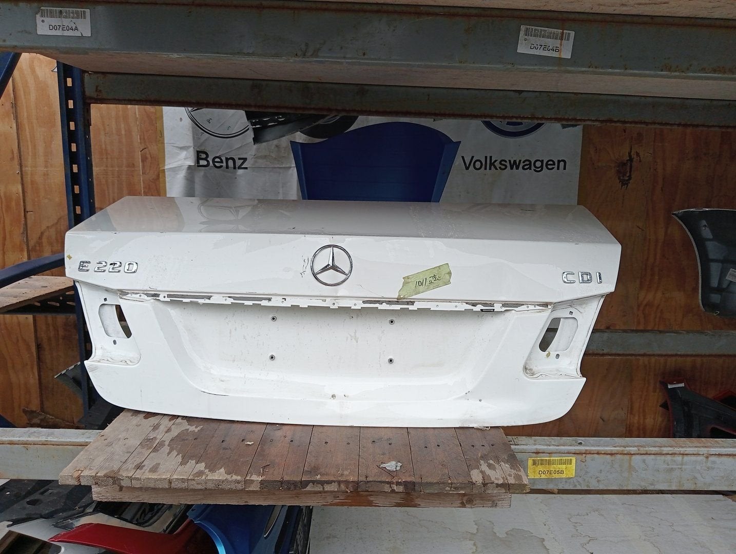 MERCEDES E KLASSE W212 achterklep  2009-2016, Autos : Pièces & Accessoires, Arrière, Haillon arrière, Utilisé, -
