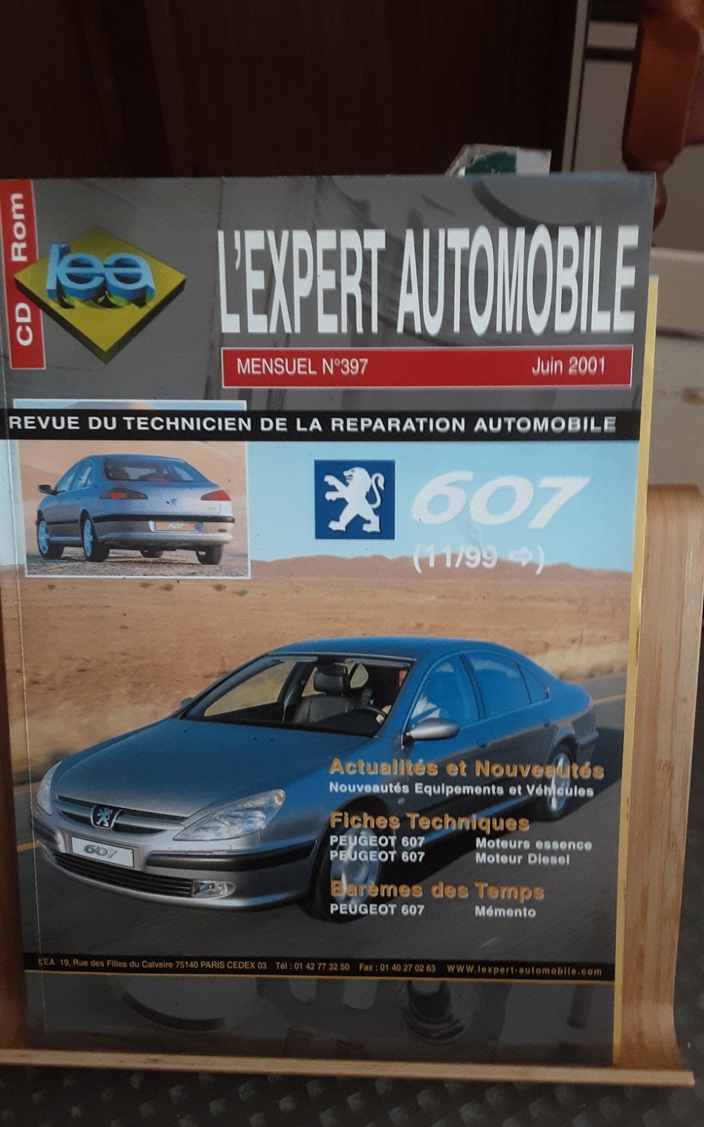 PEUGEOT 607 l expert automobille, Boeken, Ophalen of Verzenden, Peugeot