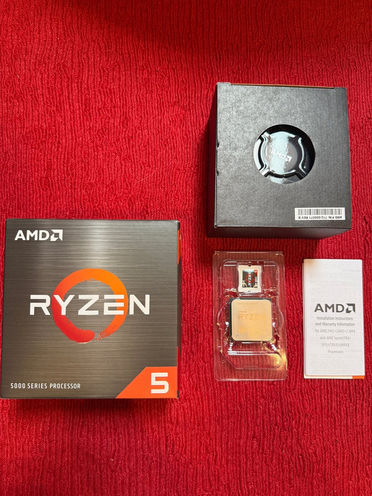AMD Ryzen 5 5600X + Ventirad Thermalright XE 120 SE, Enlèvement ou Envoi, Utilisé, 6-core, 4 Ghz ou plus