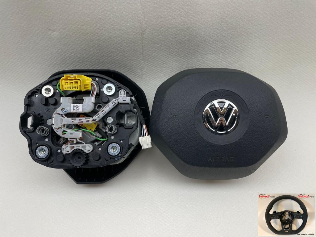 VW T6.1 Stuur Airbag et capuchon 7LA880201E 7E0971584L, Autos : Pièces & Accessoires, Commande, Volkswagen, Neuf