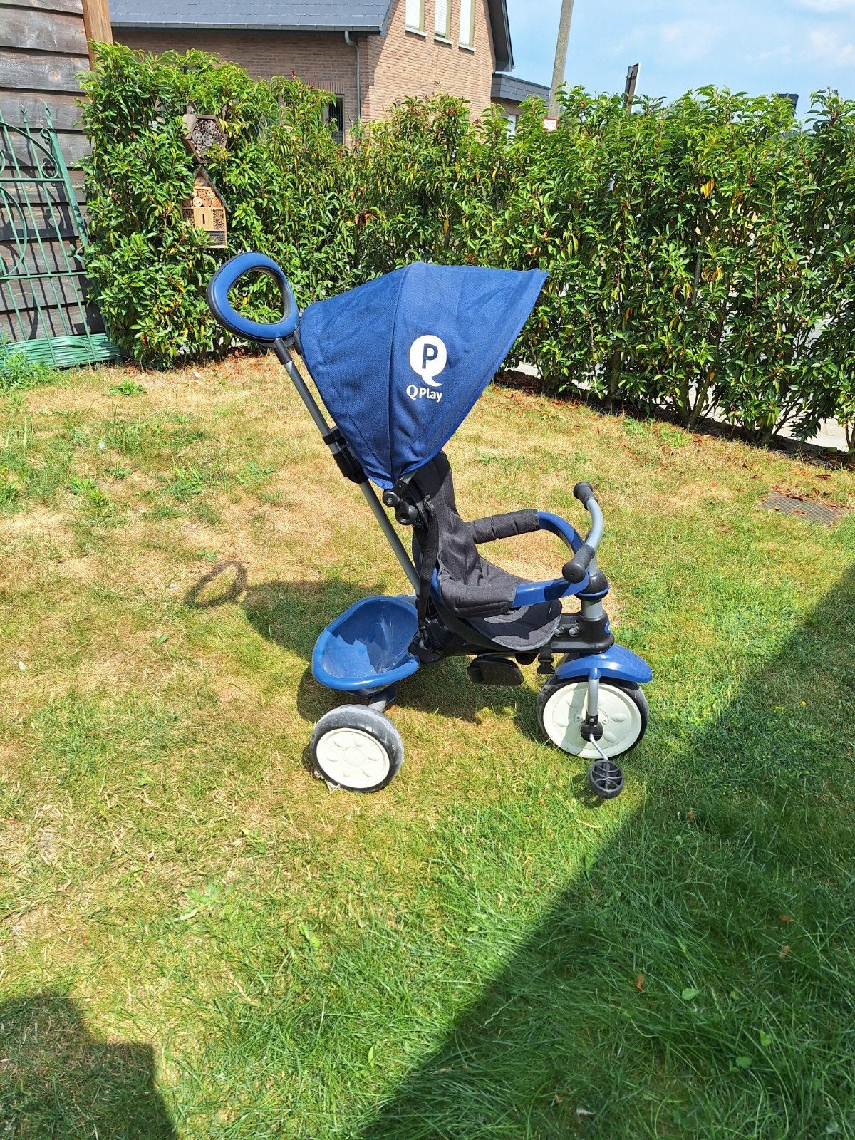 driewieler fiets qplay, Ophalen