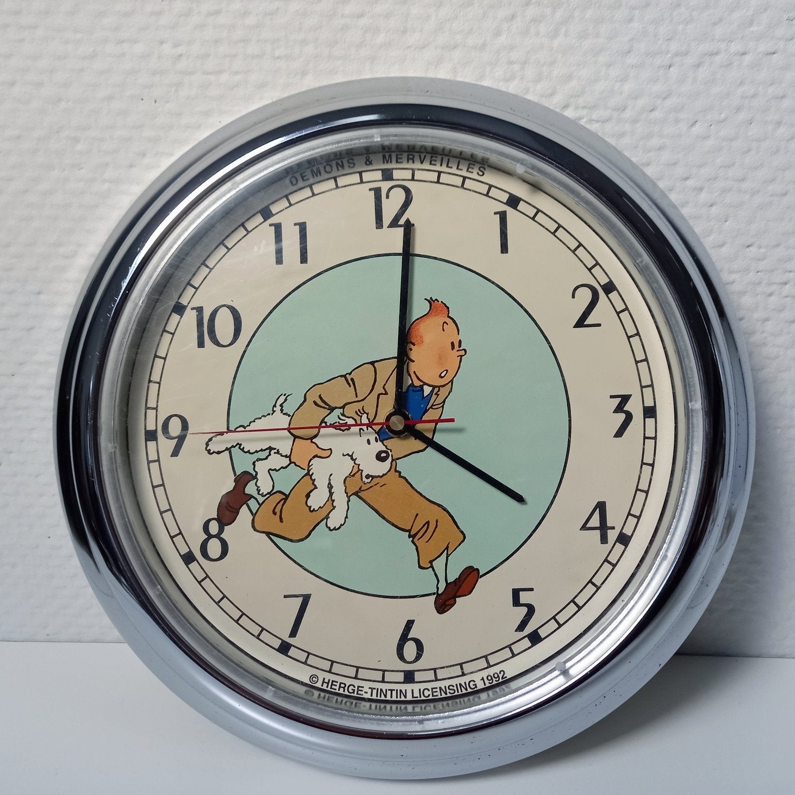 montre Tintin, Enlèvement ou Envoi