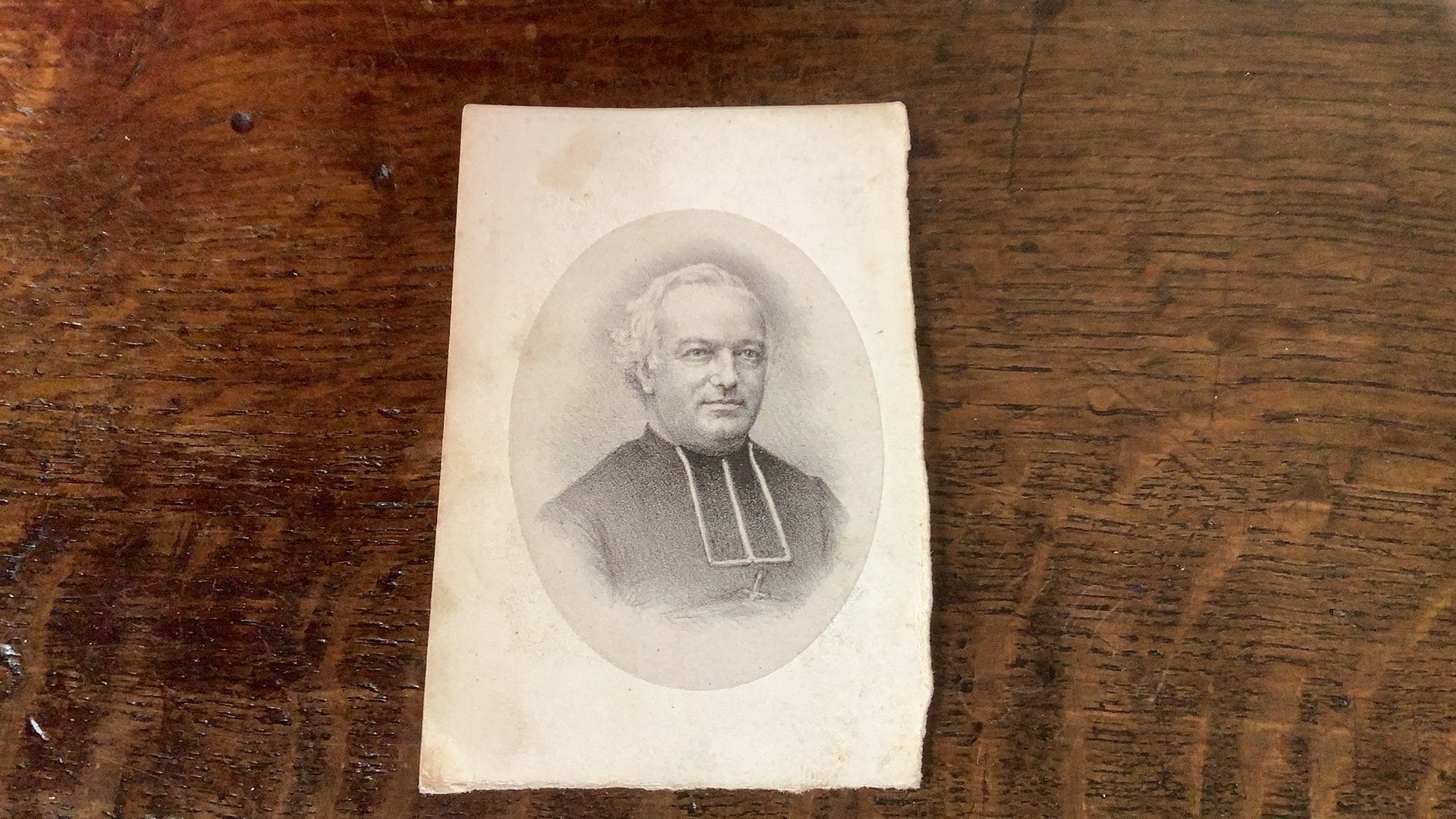 Ancienne lithographie de  de décès par Loo Dendermonde 1861, Collections, Enlèvement ou Envoi