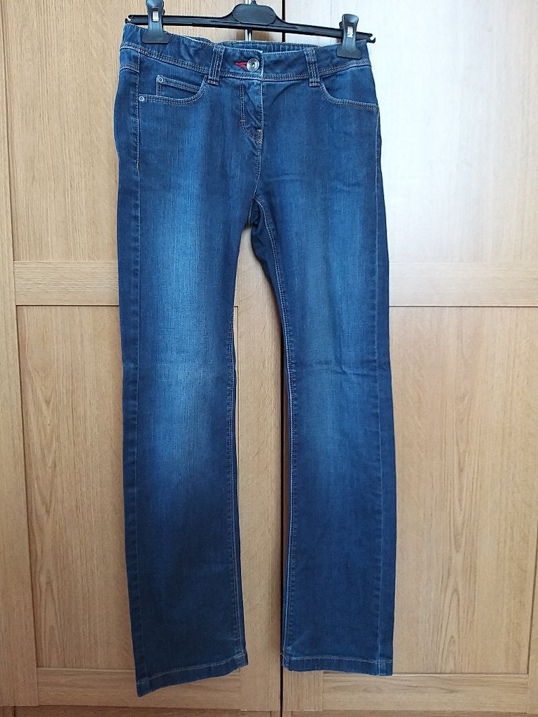 Jeans long bleu marine Esprit filles 13ans denim poches, Pantalon, Enlèvement ou Envoi, Comme neuf, Esprit