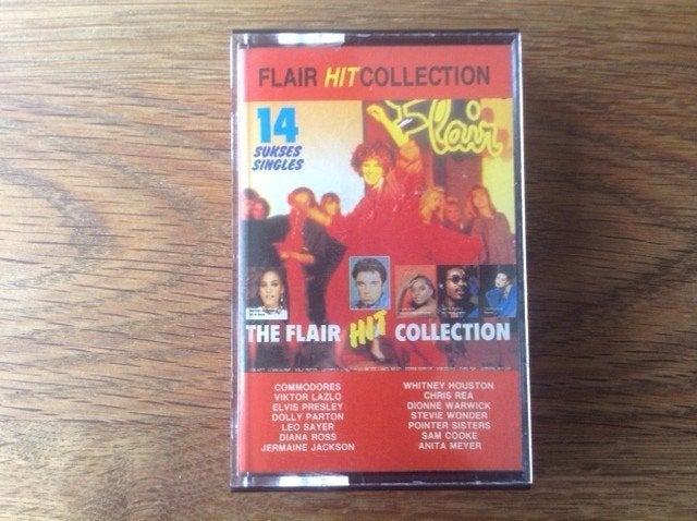 muziekcassette flair hit collection, Cd's en Dvd's, Ophalen of Verzenden, Pop, 1 bandje, Origineel