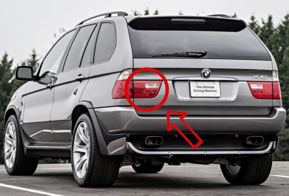 BMW X5 E53 - Achterlicht, Auto-onderdelen, Ophalen, Gebruikt, BMW
