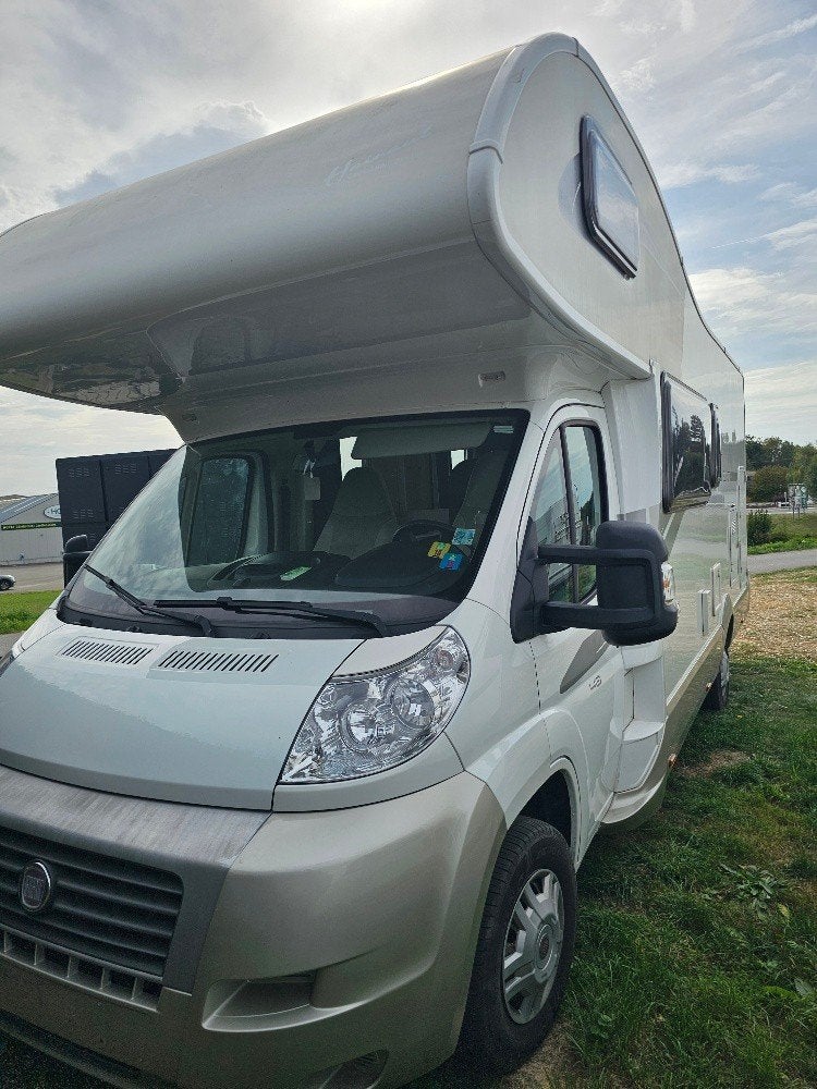 7-persoons camper, Caravans en Kamperen, Caméra de recul, Fiat, Fietsendrager, Bedrijf