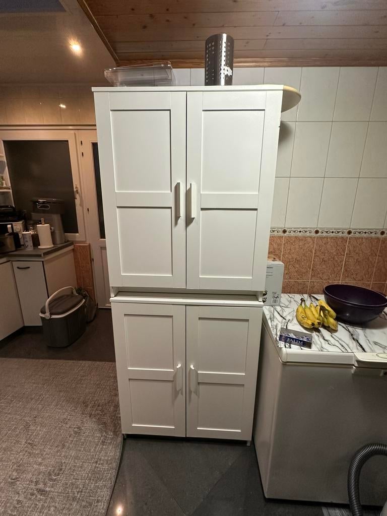 Ikea wit kast PER STUK, Huis en Inrichting, Ophalen, Gebruikt