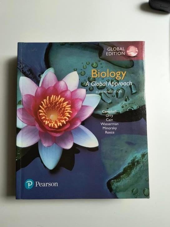 Biology 'A Global Approach'       ISBN:9781292170435, Boeken, Ophalen of Verzenden