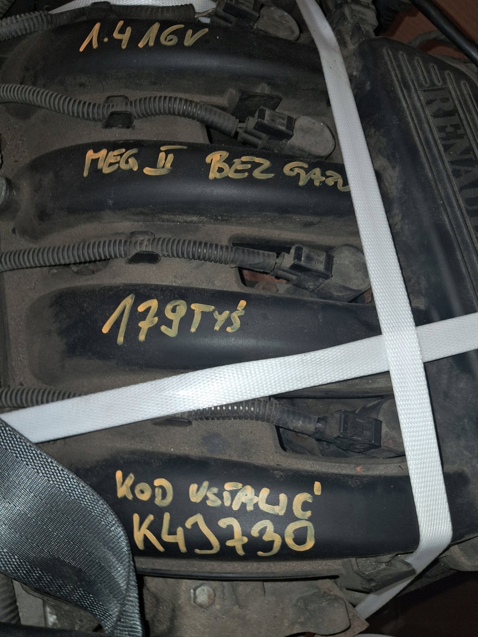 Moteur K4J730 Complet MEGANE SCENIC RENAULT, Verzenden, Gebruikt, Overige automerken