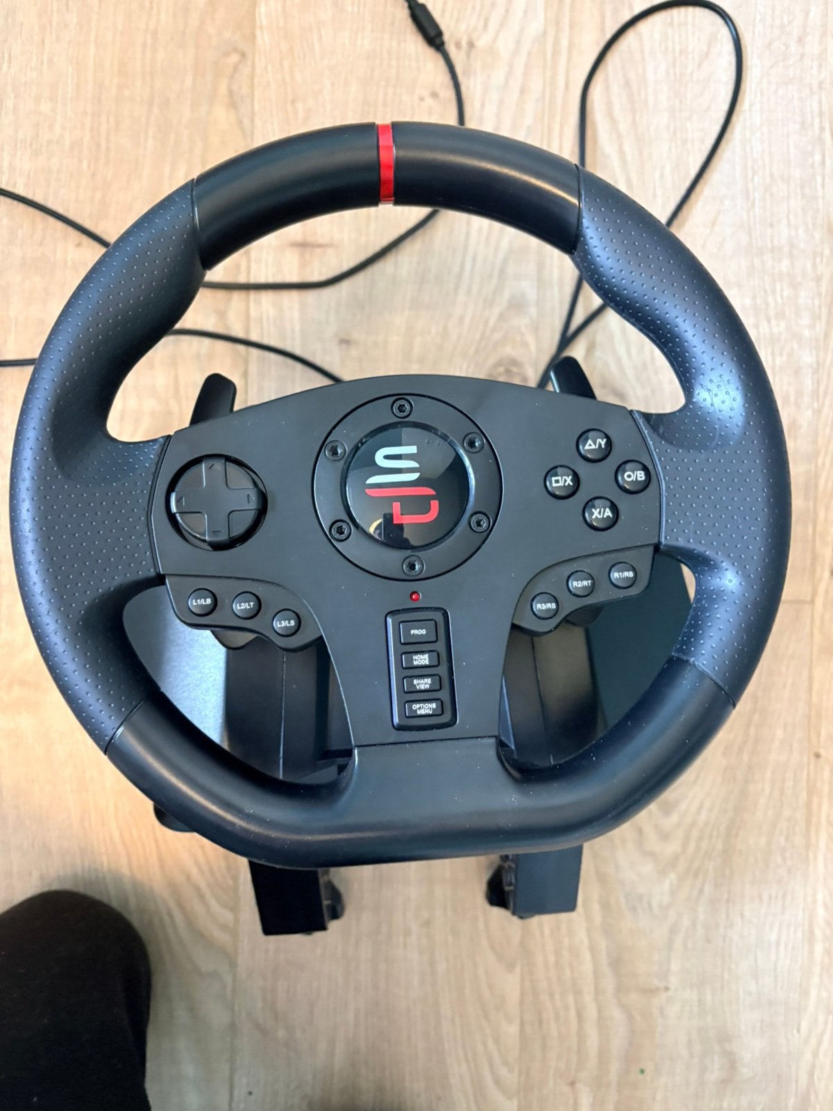 Game stuur met shakelen, Games en Spelcomputers, Spelcomputers | Sony Consoles | Accessoires, Ophalen, Zo goed als nieuw, Stuur of Pedalen