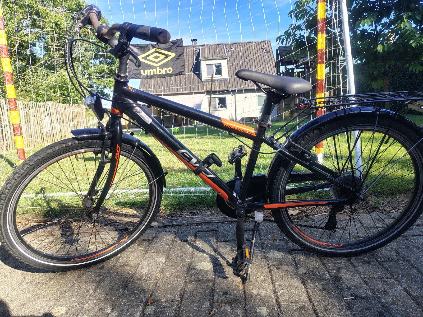 Jongens fiets 24 inch, Ophalen