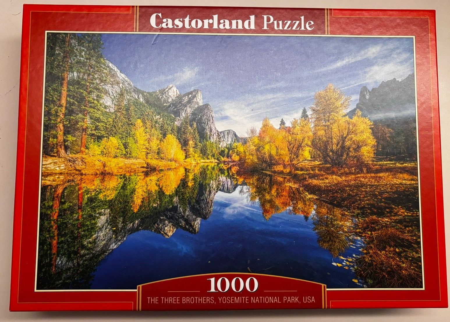 Castorland Legpuzzel 1000 stukken - Yosemite, Ophalen, Zo goed als nieuw, Legpuzzel