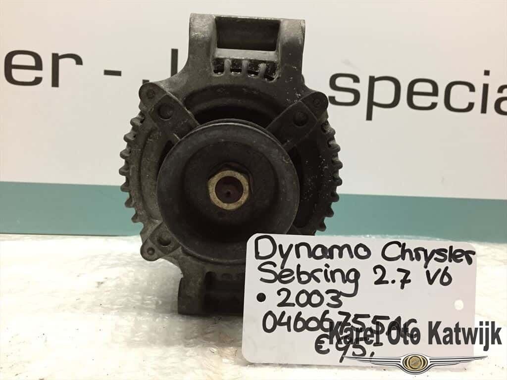 Dynamo Chrysler Sebring 2.7 V6 2003, Autos : Pièces & Accessoires, Moteurs & Accessoires, Chrysler, Utilisé, Enlèvement ou Envoi