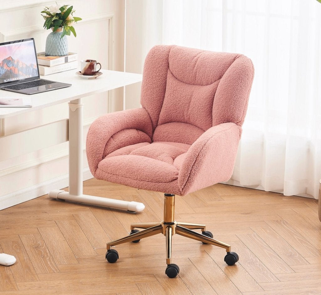 Chaise de bureau rose, Maison & Meubles, Chaises de bureau, Neuf, Rose, Enlèvement, Chaise de bureau