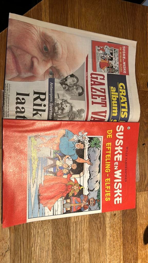 Suske en wiske de efteling elfjes, Boeken, Eén stripboek, Ophalen of Verzenden, Zo goed als nieuw