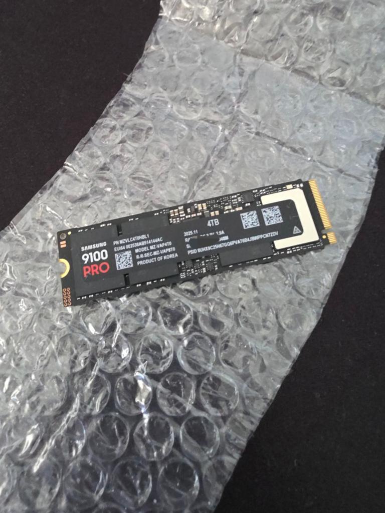 Samsung 9100 Pro 4TB PCle 5.0 M.2 SSD NVME, Ophalen of Verzenden, SSD
