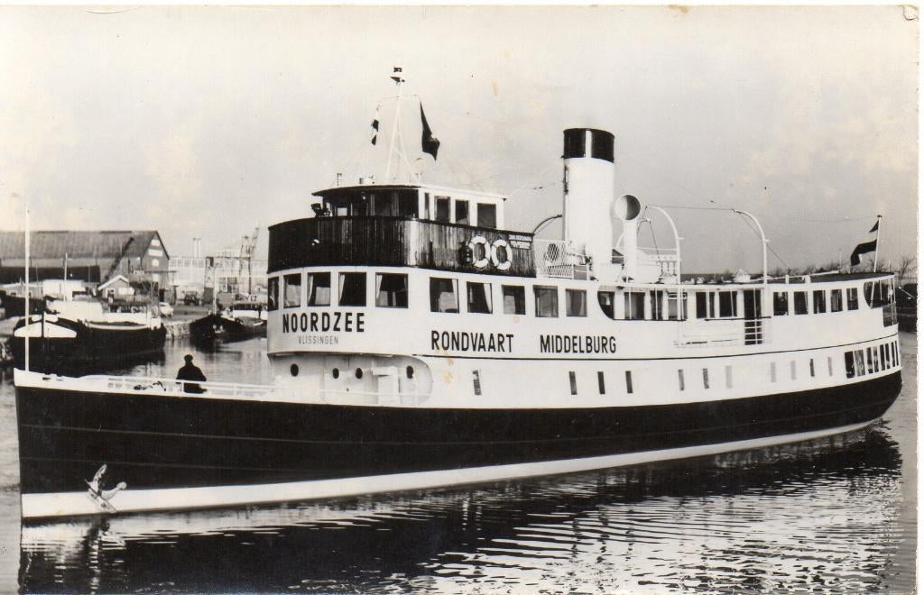foto boot Zeeland rondvaart Middelburg Vlissingen Noordzee, Collections, Cartes postales | Pays-Bas, Envoi, Non affranchie, Zélande