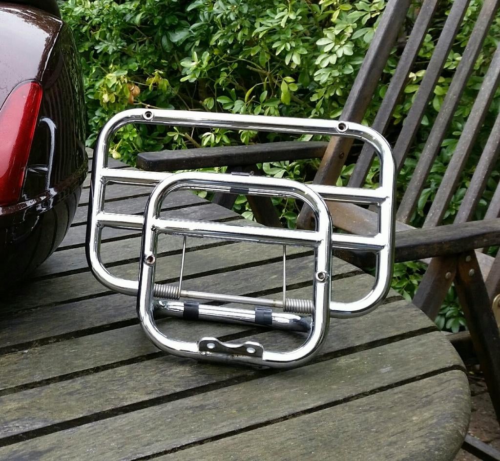 Porte-bagages pliable pour Vespa GTS, GT et GTV, Motos, Accessoires | Autre, Enlèvement ou Envoi, Neuf