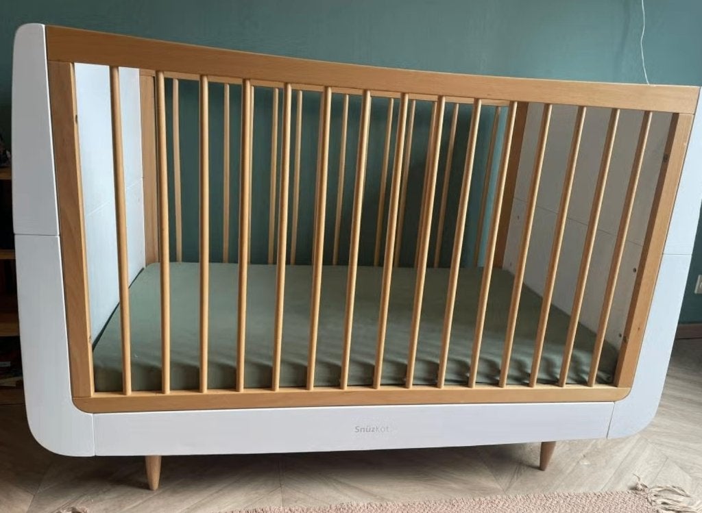 Prachtig kinderbedje van snüzkot, Ophalen, Matras