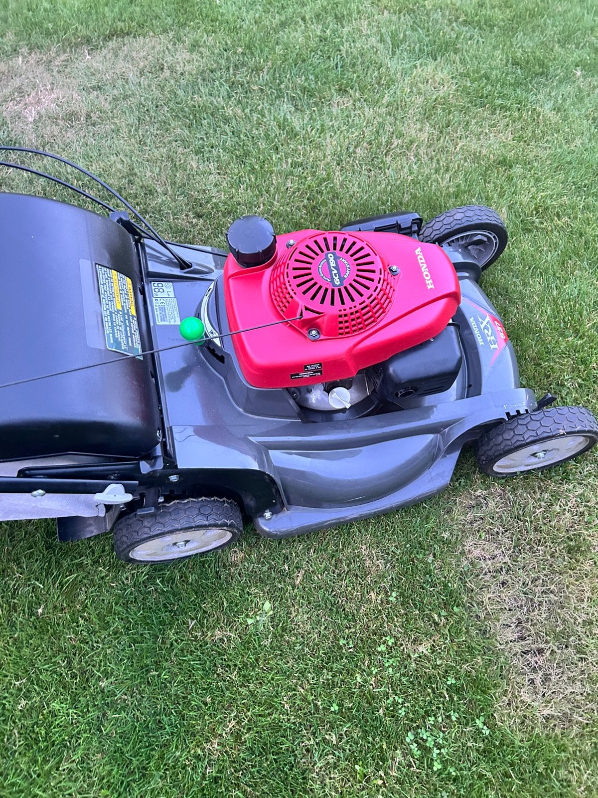 Topklasse Honda HRX 537 HYE – Net onderhoud + nieuwe messen!, Tuin en Terras, Ophalen, Zo goed als nieuw, Opvangzak
