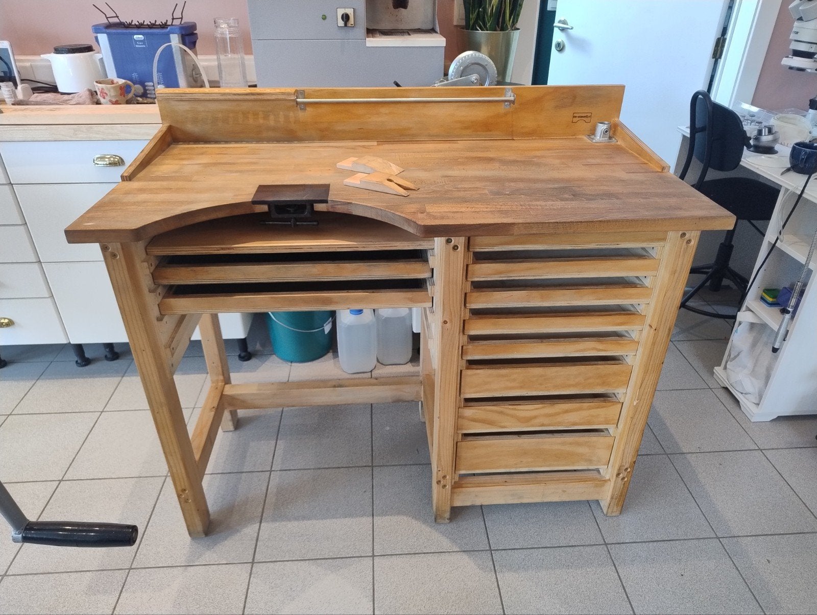 Stavelij goudsmid werkbank, Doe-het-zelf en Bouw, Ophalen